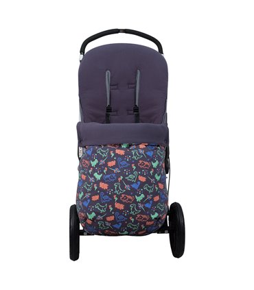 Saco silla paseo - Vista en cochecito Happy Dino