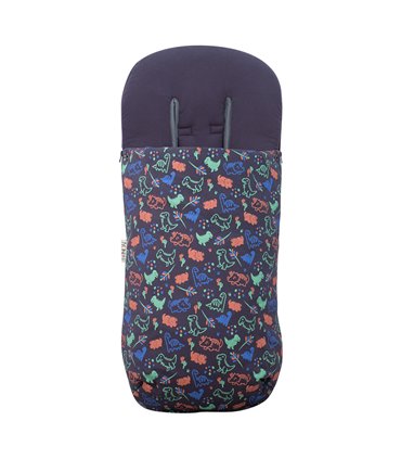 Saco silla paseo - Frontal desplegada Happy Dino