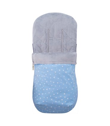 Saco silla paseo - Vista frontal Blue Sparkles