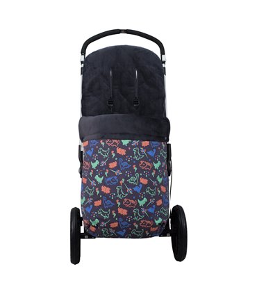 Saco silla paseo - Vista en cochecito Happy Dino