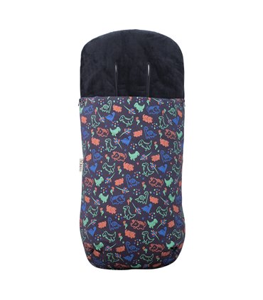 Saco silla paseo - Frontal desplegada Happy Dino