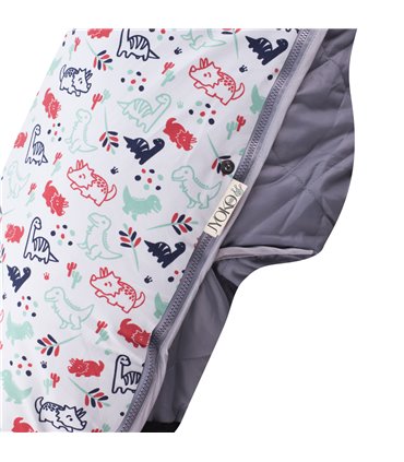 Saco silla paseo - Cremallera Dino Party