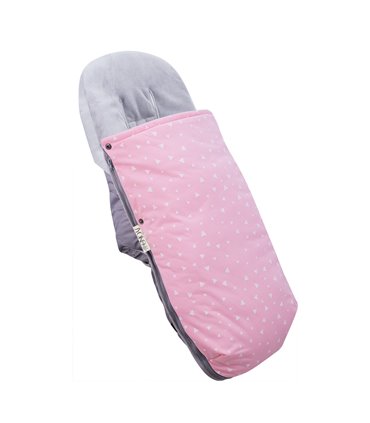 Saco silla paseo - Vista lateral Pink Sparkles