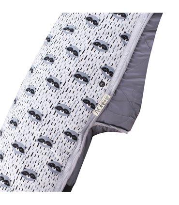 Saco silla paseo - Cremallera Racoon Town