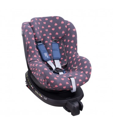  Romer Dualfix I-size  - Vista 3/4 Fluor Heart