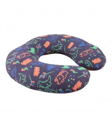 Almohada de viaje - Vista 3/4 Happy Dino