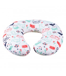 Almofada de Viagem - Vista Detalhe da Festa Dino