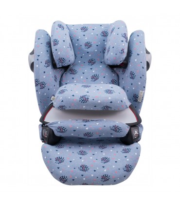 Cybex Pallas M-Fix y S-Fix - Vista frontal Spike