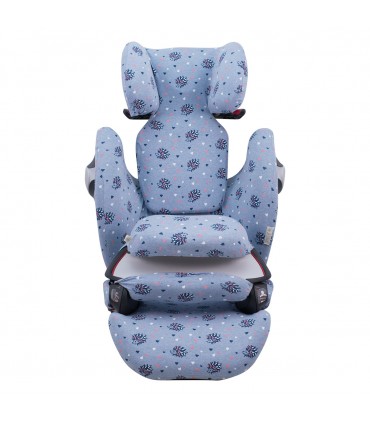 Cybex Pallas M-Fix y S-Fix - Frontal desplegada Spike