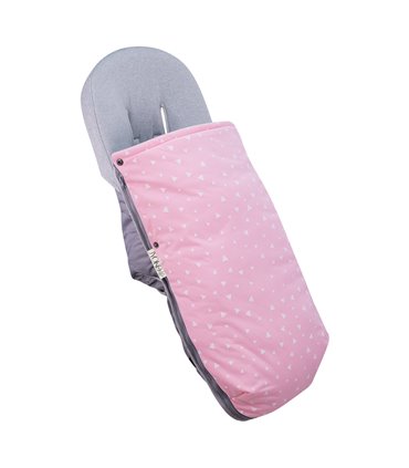 Saco silla paseo - Vista lateral Pink Sparkles