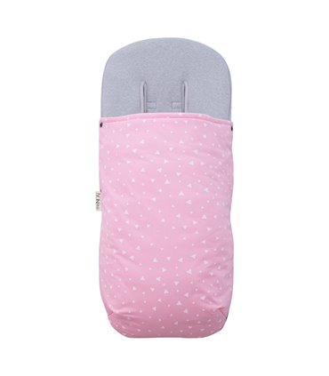 Saco silla paseo - Frontal desplegada Pink Sparkles