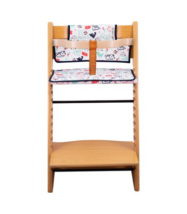 Stokke Tripp trapp - Vista frontal Dino Party