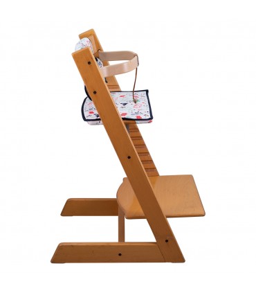 Stokke Tripp trapp - Vista lateral Dino Party