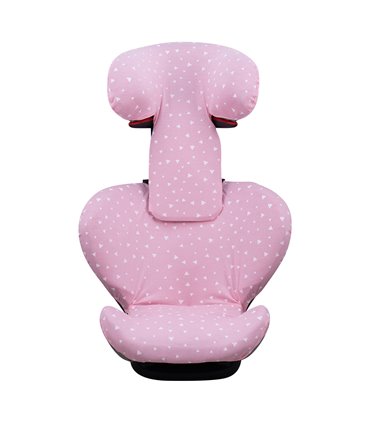 Bebe Confort Rodifix Airprotect - Frontal desplegada Pink Sparkles