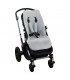 Silla coche bebe - Vista 3/4 Stone Grey