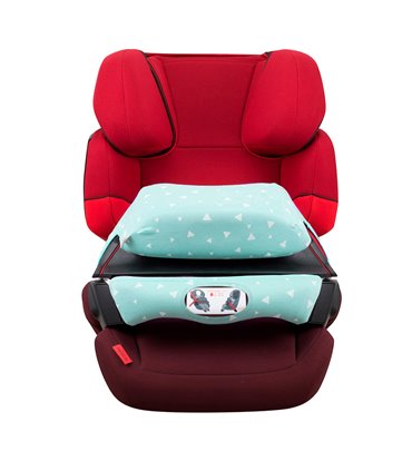 Cybex pallas fix - Detalle frontal Mint Sparkles