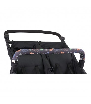 Funda protectora cubre asa - Vista 3/4 Happy Dino