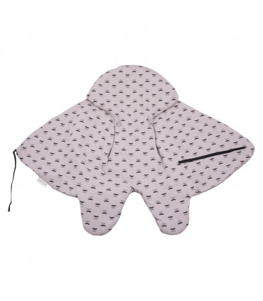 Vista trasera Mr Mustache