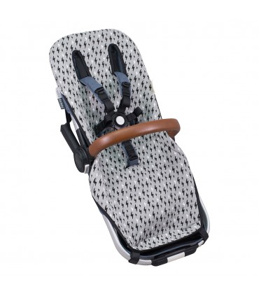 Bugaboo Donkey - Vista 3/4 Black Rayo