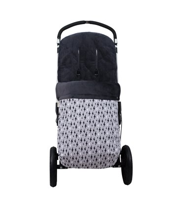 Saco silla paseo - Vista en cochecito Black Rayo