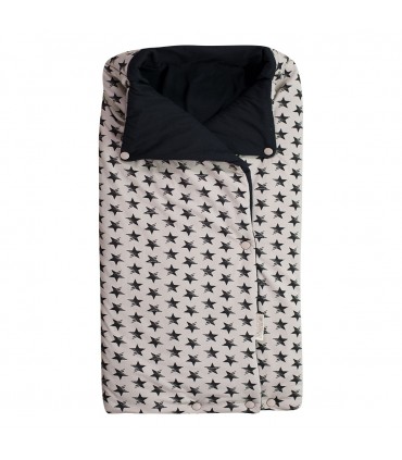 Saco capazo bebe - Vista frontal Dark Sky