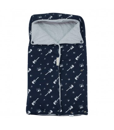 Saco capazo bebe - Vista frontal Rock Hero