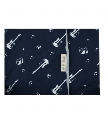 Saco capazo bebe - Detalle etiqueta Rock Hero