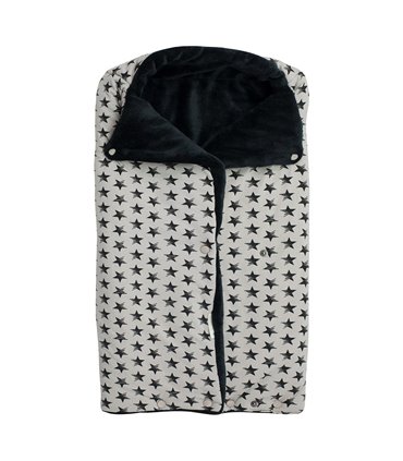 Saco capazo bebe - Vista frontal Dark Sky