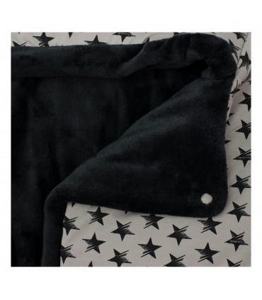 Saco capazo bebe - Detalle botón Dark Sky