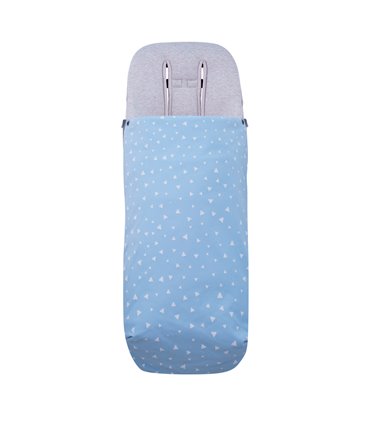 Babyzen Yoyo - Frontal desplegada Blue Sparkles