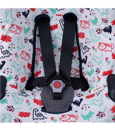 besafe izi go - Ojal para correas de seguridad Dino Party