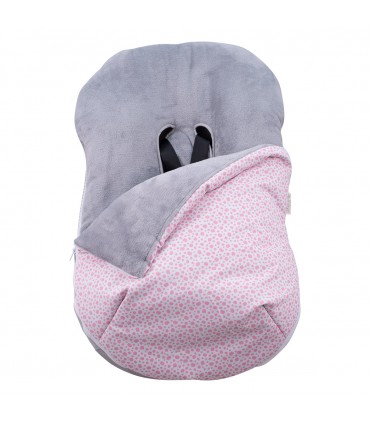 Vista frontal abierto Pink Apple