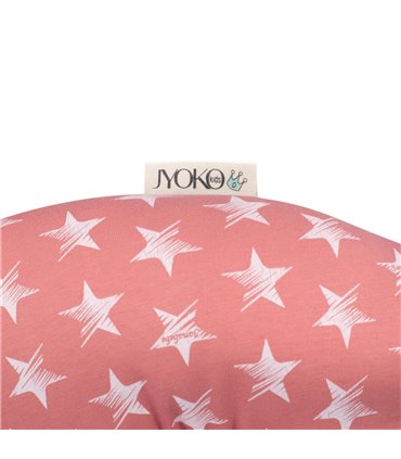 Almohada de viaje - Detalle etiqueta Pink Star