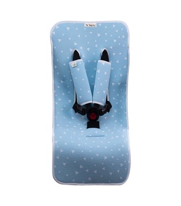 Colchoneta silla paseo - Vista frontal Blue Sparkles