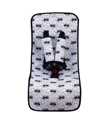 Colchoneta silla paseo - Vista frontal Racoon Town