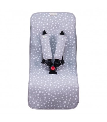 Colchoneta silla paseo - Vista frontal White Star