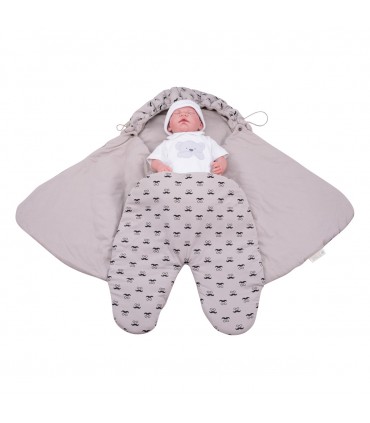 Manta para bebé Mr Mustache