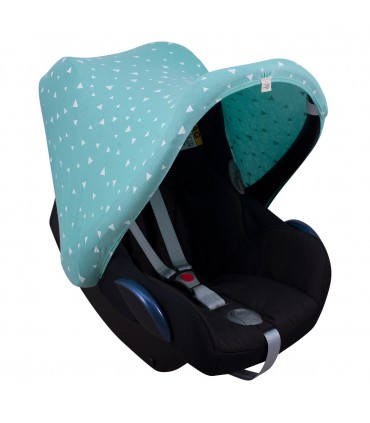 Maxi cosi portabebés - Vista 3/4 Mint Sparkles