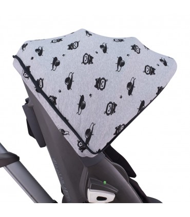 Vista lateral Robot Space