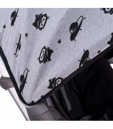 Detalle estampado Robot Space