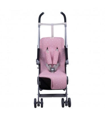 Colchoneta silla paseo - Vista general Pink Sparkles