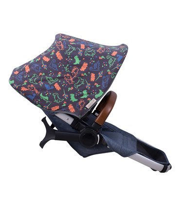 Bugaboo Donkey - Vista lateral Happy Dino