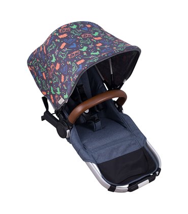 Bugaboo Donkey - Vista 3/4 Happy Dino