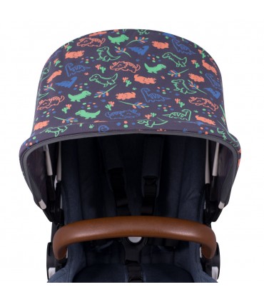 Bugaboo Donkey - Vista frontal Happy Dino