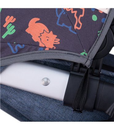 Bugaboo Donkey - Detalle lateral Happy Dino