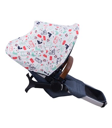Bugaboo Donkey - Vista lateral Dino Party