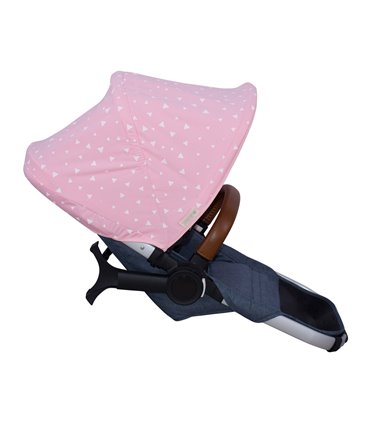 Bugaboo Donkey - Vista lateral Pink Sparkles