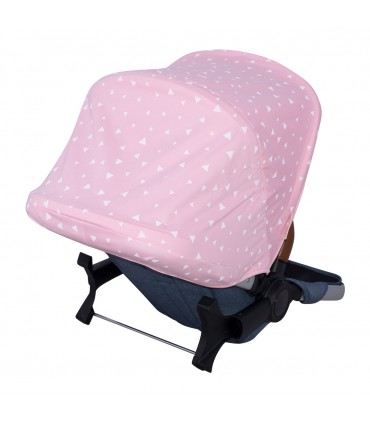 Bugaboo Donkey - Vista trasera Pink Sparkles