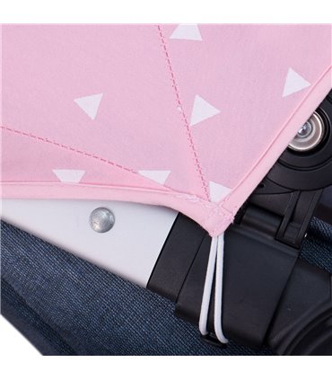 Bugaboo Donkey - Detalle lateral Pink Sparkles