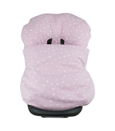 Vista frontal cerrado Pink Sparkles